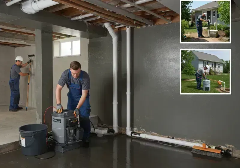 Basement Waterproofing and Flood Prevention process in Meredosia, IL